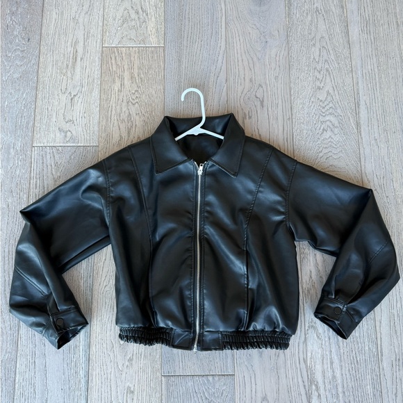 Jackets & Blazers - Black leather jacket